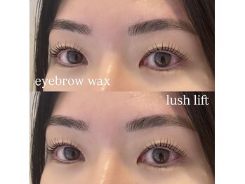 ネイルアイサロンアンドスクール リッカ(Lycka)/まつ毛パーマ+美眉スタイリング