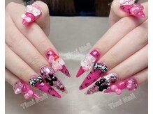 テイミイネイル(Timi Nail)/長さだしゴージャスデザイン