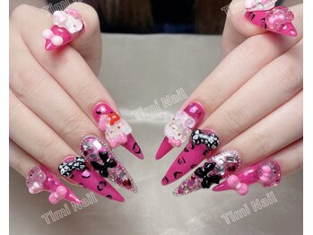 テイミイネイル(Timi Nail)/長さだしゴージャスデザイン