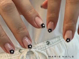 ☆7700円　お花ネイル 1018a