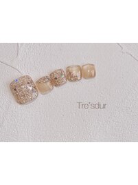 冬の定額フットネイル♪