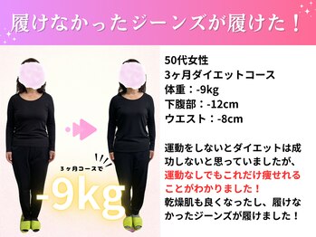 浜田接骨院 郡山院/ジーンズが履けるようになった！