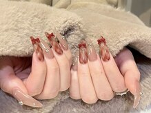 ビューティービースト フォー ネイルアンドアイラッシュ 松浜店(beauty:beast)/シアーチェックネイル☆