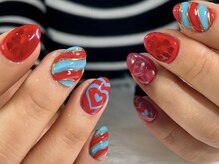 LUMINA NAILS/アート/カラフル