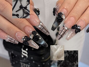 シェリーネイル 大阪駅前第3ビル店(SHELLY Nail)の写真/《カラー・パーツ種類が豊富なトレンドサロンがOPEN》リボン/ハート/ビジュー/ストーン多数ご用意～：*