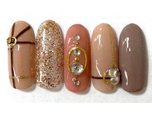 ダブルネイル(Double Nail)/25番　2020春デザインコンテスト