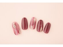 エムスラッシュ フィール 東戸塚店(M.SLASH)/ボルドーニュアンスネイル