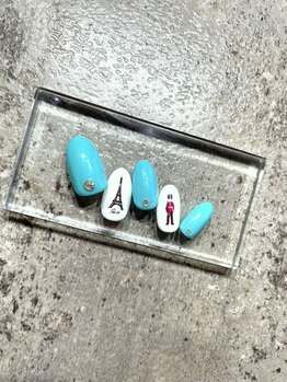 プリントネイル4本