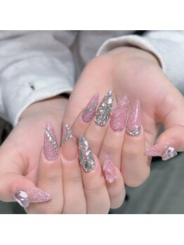 クイーンズビューティーサロン 新宿本店(Queen's beauty salon)/チップ長さだしやり放題