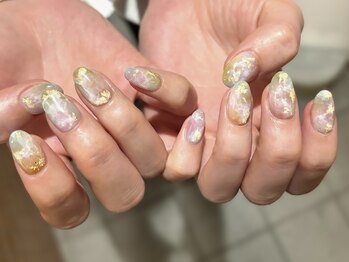 ウニ 立川(uni.)/カラフルニュアンスネイル