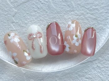 ヴィオラ(VIOLA)/マグネット/リボンネイル