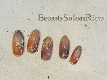 ビューティーサロン リコ(BeautySalon Rico)/夕焼けネイル
