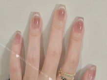 センスネイル 自由が丘店(Sense Nail)/マグネットフレンチ