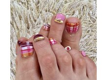 ダブルムーンビューティフル(DOUBLEmoonBeautiful)/フットジェルネイル