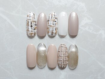 アバネイル アクア 千種店(AVANAIL AQUA)/【ツイードネイル】