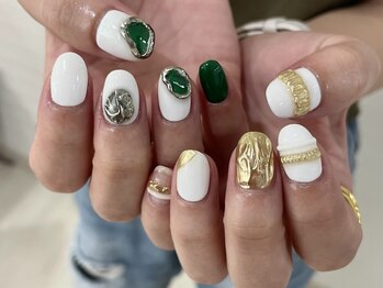 粘土ジェルデザイン　by朝倉