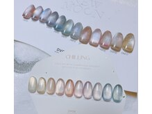 エム アンド コー ネイル(M&Co nail)の雰囲気（当サロン1押しの韓国から直輸入したマグネットネイル☆）