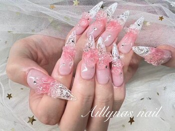 アイリナス(AILLYNAS)/持ち込み/チークネイル