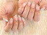 【王道】フレンチネイル¥7480