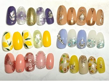 スーン(S∞N)の写真/【トレンドに合わせた選べる定額デザイン¥5980～¥7980】フォルムや形にこだわり、キレイな指先を☆