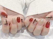 コフレ カケル ポルテ269 富雄(coffret×PORTE269)/チェックネイル