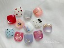 フット親指アート7500円