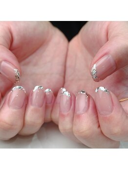 パップネイル(PAP NAIL)/ガラスフレンチ☆
