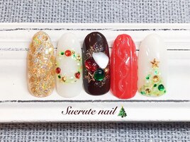 クリスマス1本アート3  ¥500~