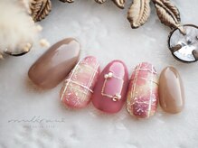 ミルクネイル(MILK NAIL)/ぽこぽこチェック〈新規7500円〉