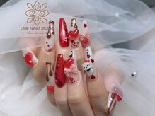 ウメネイルスタジオ(UME NAIL STUDIO)/長さだしやり放題×つけ放題