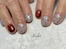 エクラ(Eclat)/大人キュートネイル