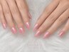 長さ出しワンカラー HANDネイル ¥8,000