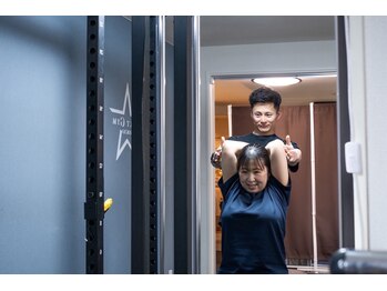 【ダイエット/痩身】パーソナルトレーニングジムNEXT GYM TOKYO駒込・巣鴨店/パーソナルトレーニング風景