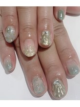 カラン 焼津店(CALIN)/ニュアンスマーメイドネイル