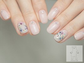 押し花ネイル