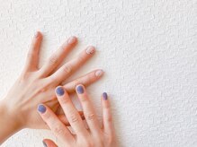 エクレネイルズ(eclait nails)/アシメワンカラー