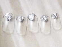 アイネイルズ 天神今泉店(I-nails)/【sana.i】シルバーミラー
