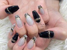 イチマルサン(N゜103)/#レオパードネイル