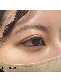 ネイルアンドアイラッシュ シャトン(Chaton)/まつげパーマ◆￥4000