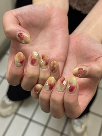 春ニュアンスホロフラワー