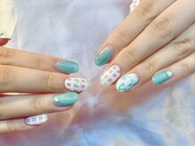 マシェリ(MA CHERIE)/推しカラーネイル