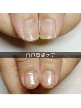 マニエネイル(mani e nail)/指先全体が清潔で整った印象に