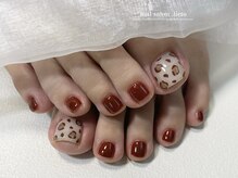 リエート(.lieto)/豹柄ネイル