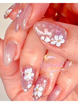 ネイルエルフ(Nail Aelf)/【三郷駅】桜ネイル