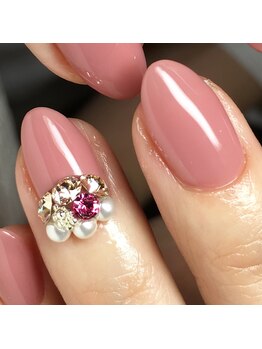 ネイルサロン エルオーケー(L.O.K)/ワンカラー&TIARA96☆クーポン有