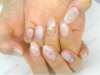 ルズ エラ プライベートネイルサロン(Luz ella private nail salon)/乳白色ネイル♪