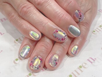 キュアエヌ(cure.n)/押し花うるうるネイル