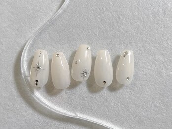 シンプルネイル　カジュアル