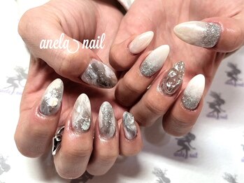 アネラネイル(anela nail)の写真/お好みを取り入れた幅広いデザイン提案に定評◎季節に合ったトレンドアートで周りと差をつけたい方にも♪