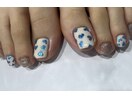〔foot〕ハートミラーネイル